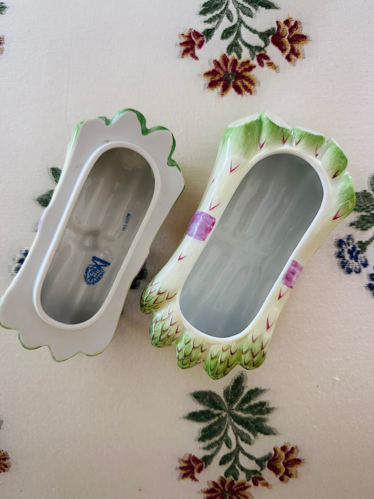 Herend Asparagus Trinket Box From Hungary