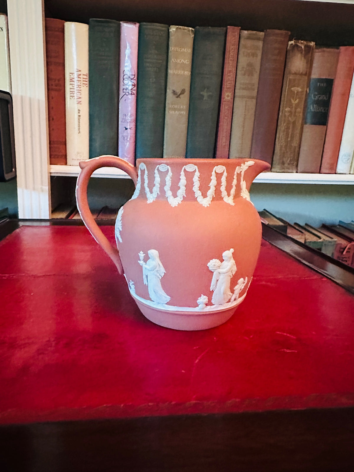 Wedgewood Terracotta Jasperware Pitcher