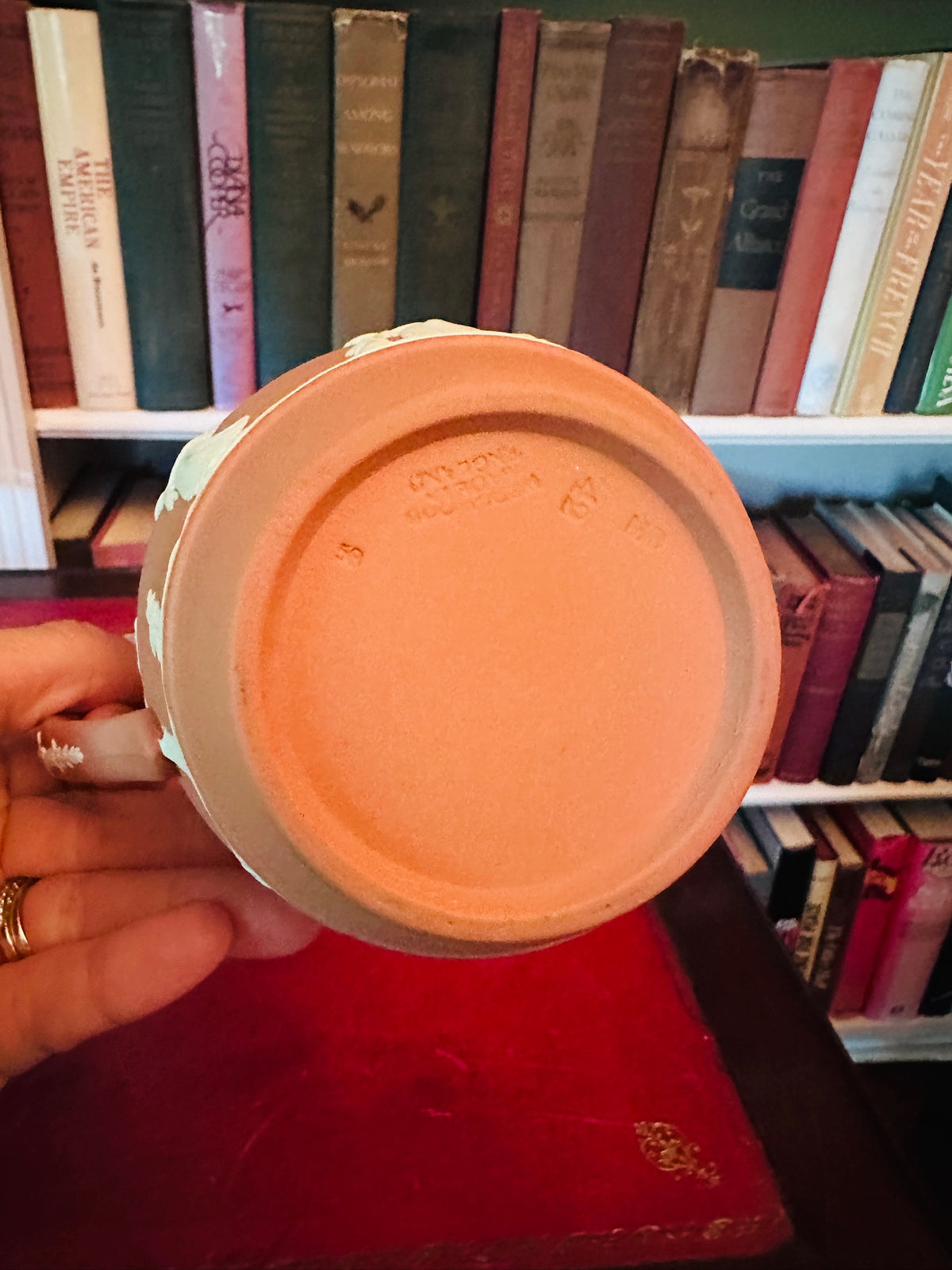 Wedgewood Terracotta Jasperware Pitcher