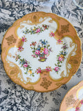 Antique Set of 8 Dinner Plates