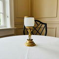 Antique French Ormulu and Opaline Glass Cup