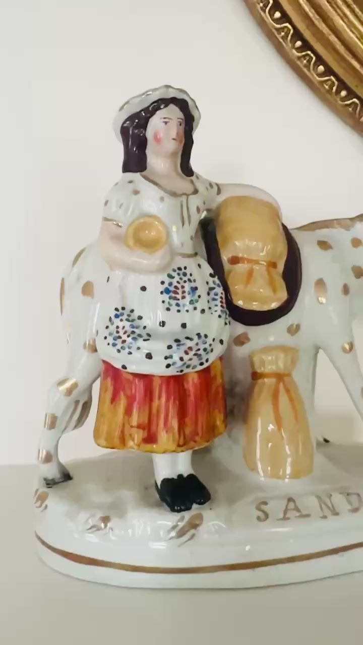 English Victorian Staffordshire Figures