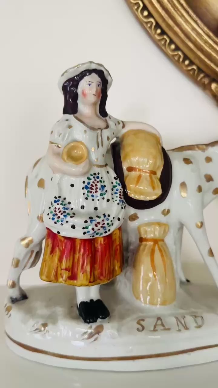 English Victorian Staffordshire Figures
